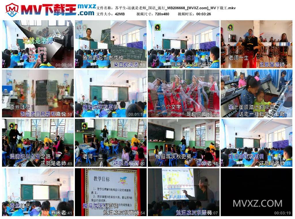 苏平生-这就是老师_国语_流行_MB206668